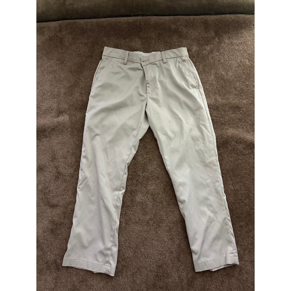 Amazon Essentials Men's Slim-fit Stretch Golf Pants (Beige, 32 x 28)